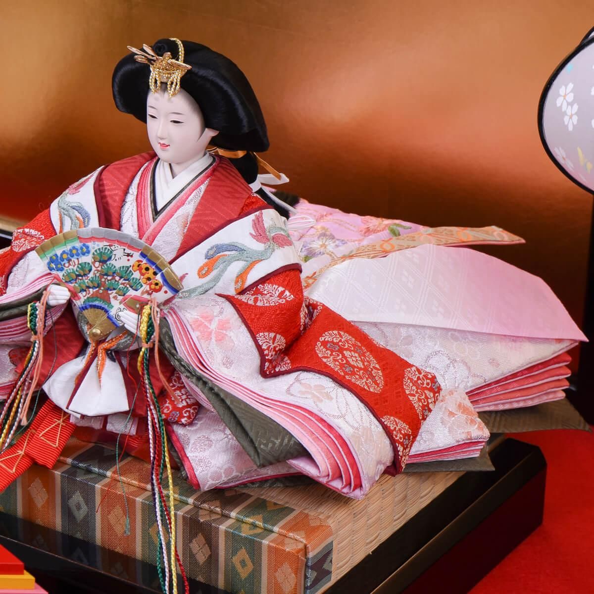 ひな人形 大三五親王 15人飾り 五段飾り 本格 伝統