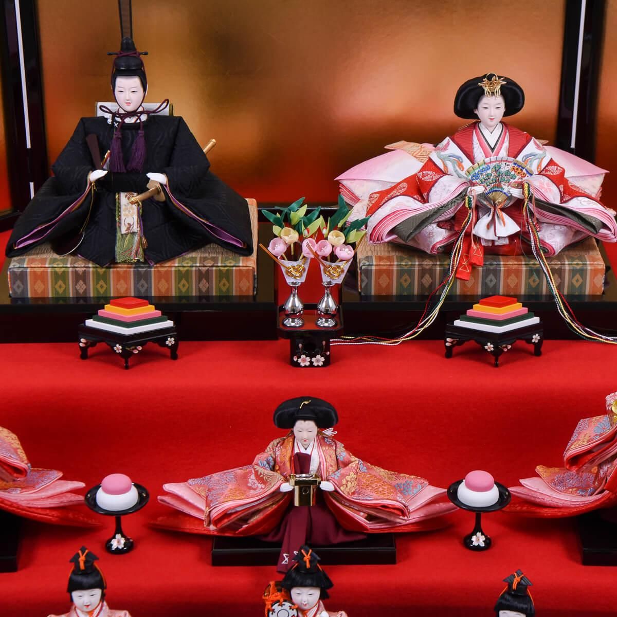 ひな人形 大三五親王 15人飾り 五段飾り 本格 伝統
