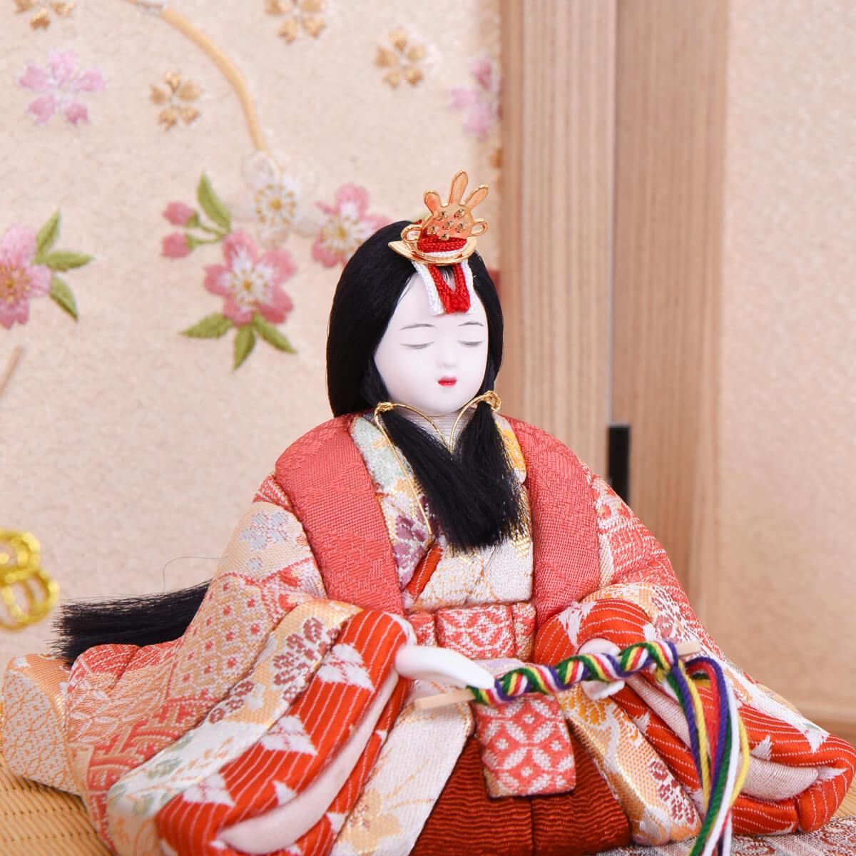 木目込人形 十五人飾り | 平安雛 - 雛人形・五月人形・羽子板・破魔弓