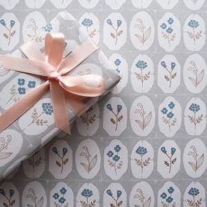 CAGWApaper美濃和紙包装紙 WILD BIRD - おしゃれな海外包装紙