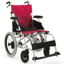 介助用車椅子 BML16－40SB 前輪7インチ・ノーパンクタイヤ