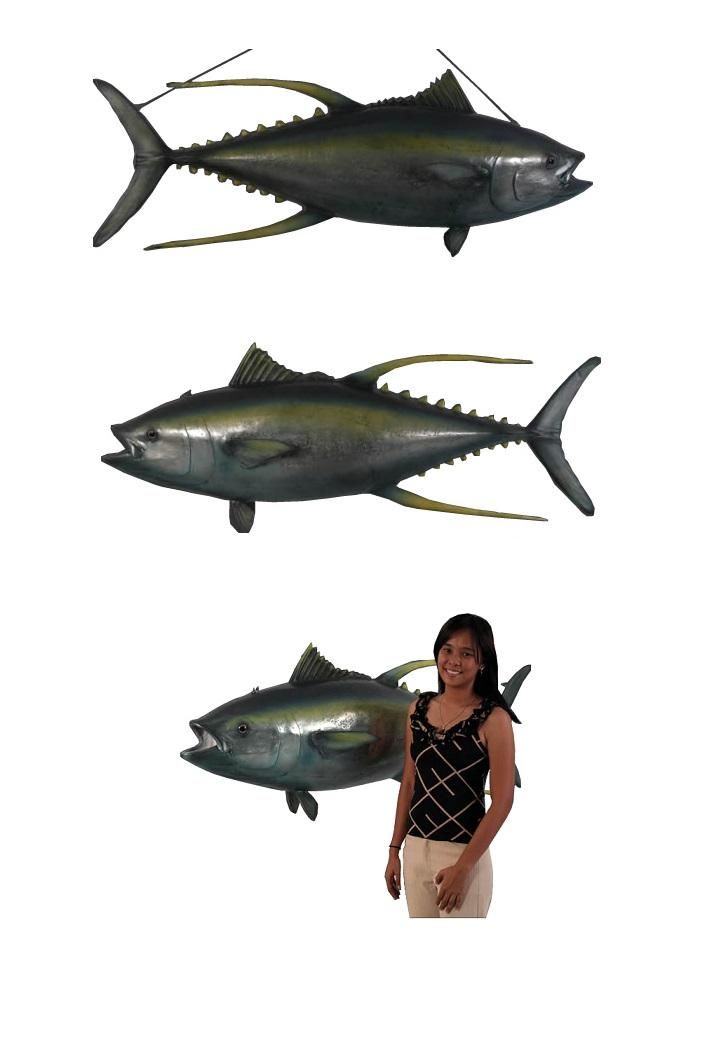 イエローフィンまぐろのビッグオブジェ【165cm 吊タイプ】☆等身大