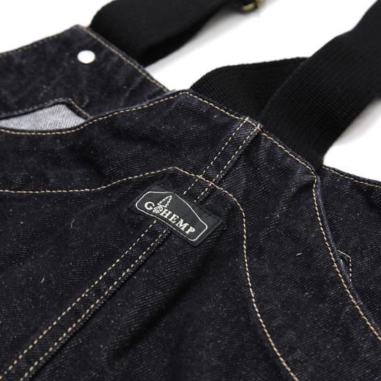 GOHEMP ゴーヘンプ｜TUBE VENDOR ALL PANTS BLACK (ワンウォッシュ