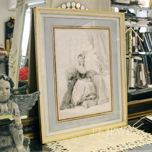 マリー・アントワネット額絵|インテリア専門店EL JEWEL