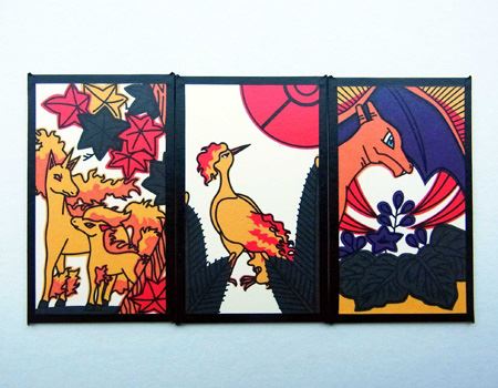 大人気のポケモンが花札に登場。あまりの出来ばえに話題沸騰中