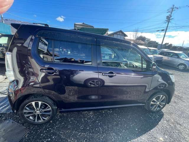 スズキ ワゴンRスティングレー T の中古車詳細 (78,000km, パープル