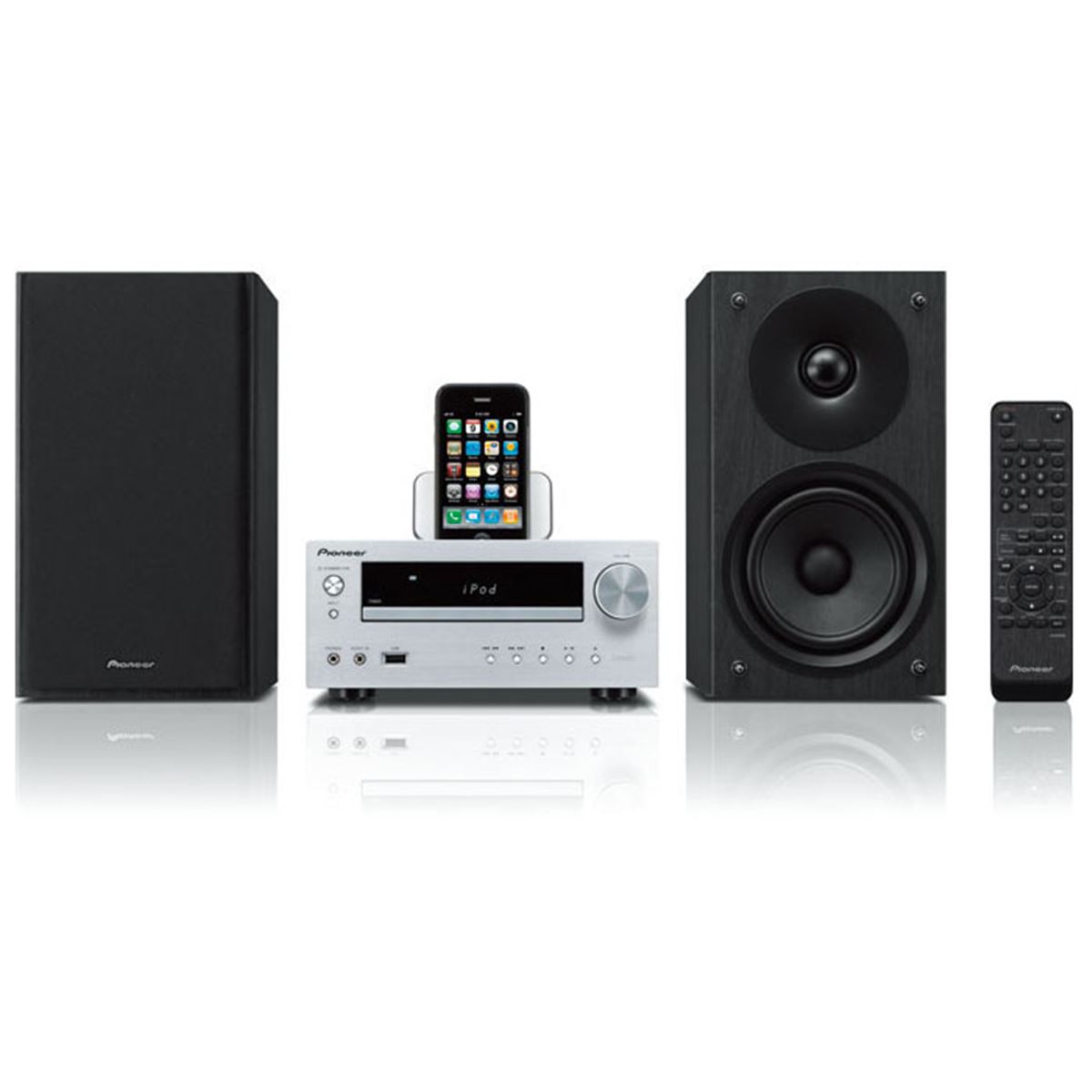 パイオニア、iPod/iPhone対応CDコンポ「X-HM50」 - 価格.com