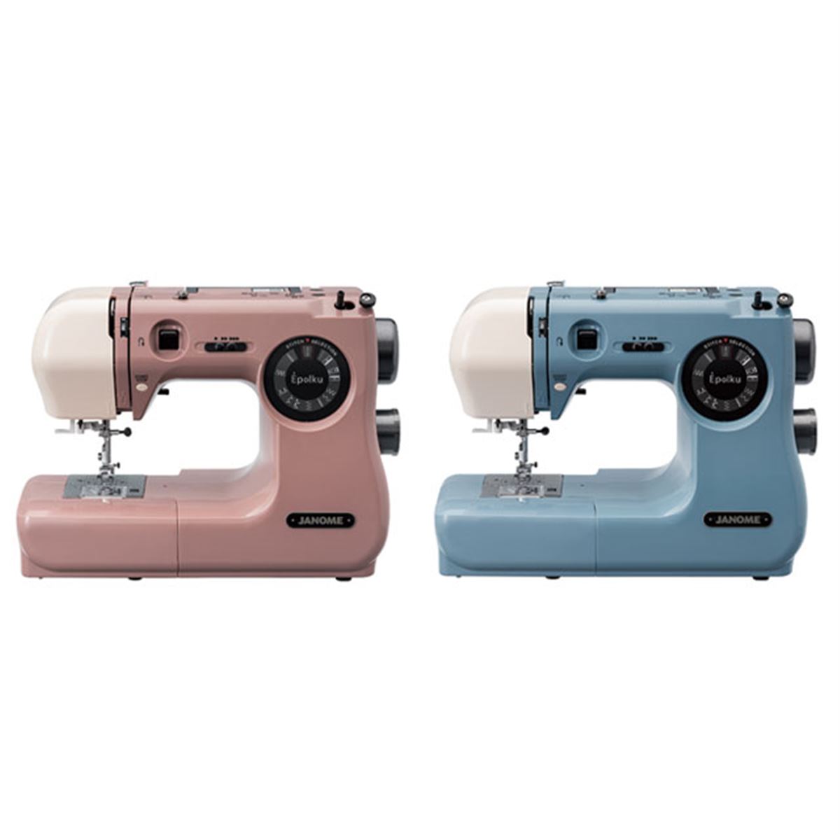 ジャノメ、くすみカラーを採用した“はじめてさんのためのミシン