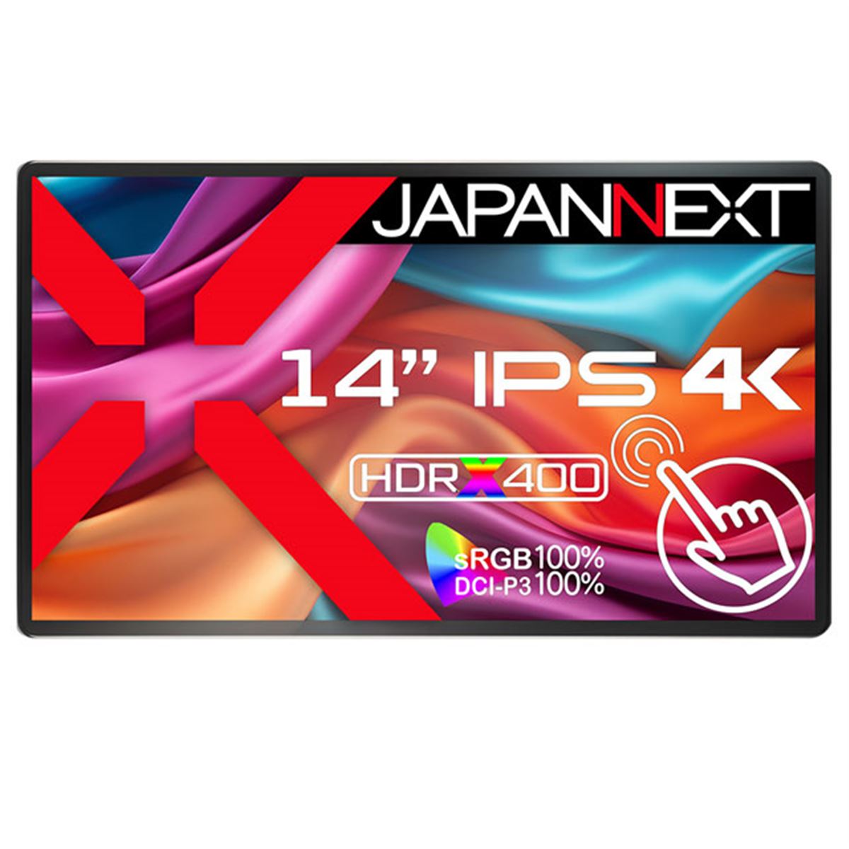 JAPANNEXT、14型IPSパネル搭載の4Kモバイル液晶ディスプレイ2機種