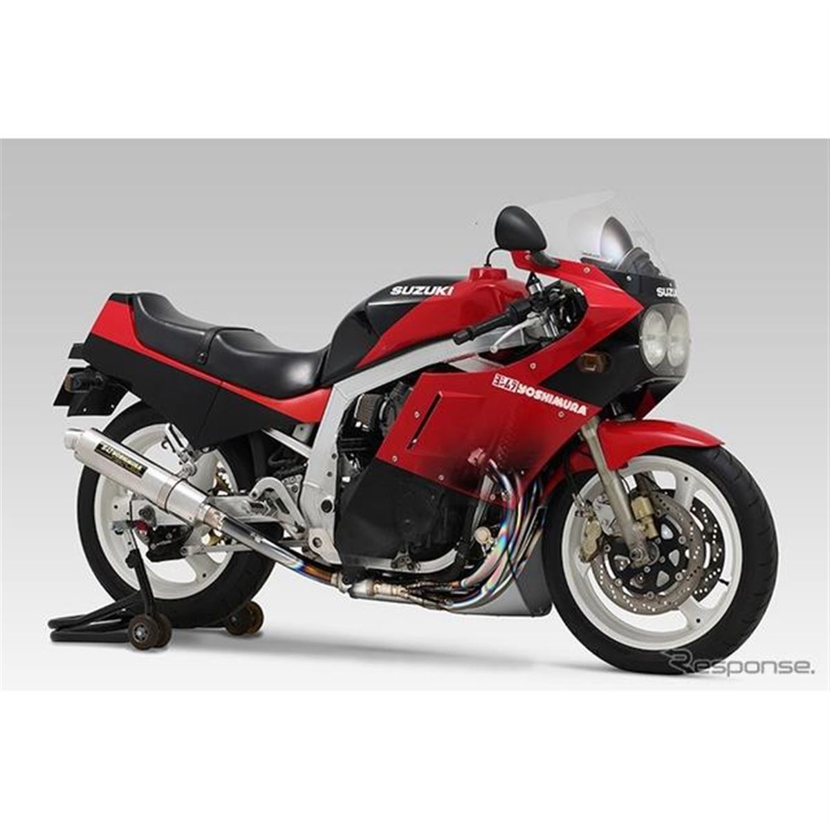 37年前の“台風”が2度目の復刻…ヨシムラから『GSX-R1100』用“手曲げ