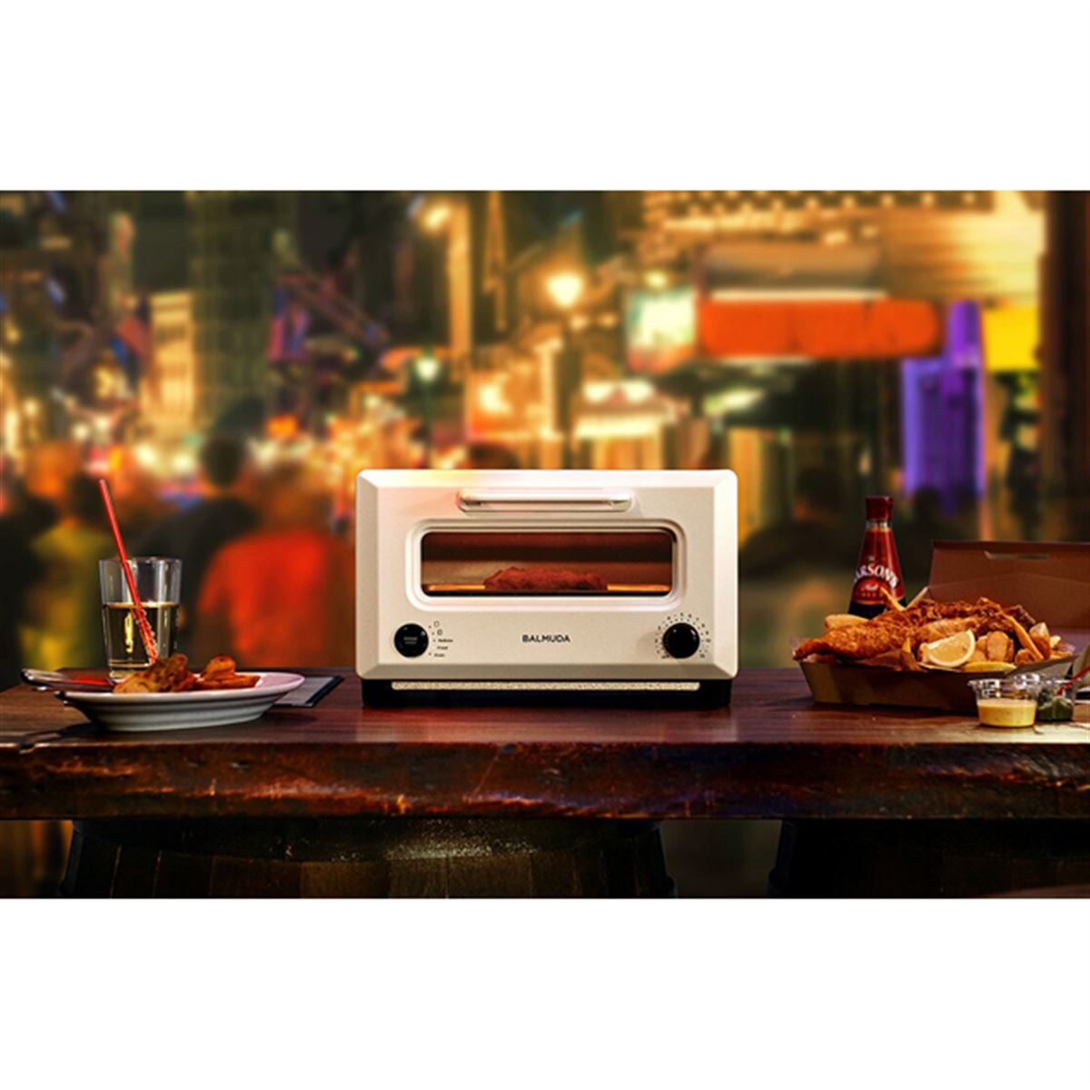 バルミューダ、温め直しモードを搭載したリベイクトースター「ReBaker