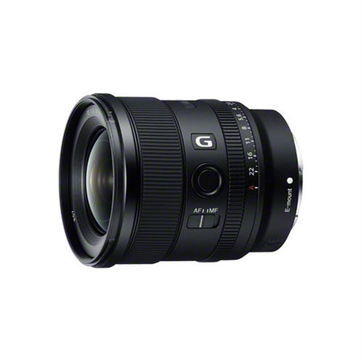 ソニー、フルサイズ対応の大口径超広角レンズ「FE 20mm F1.8 G
