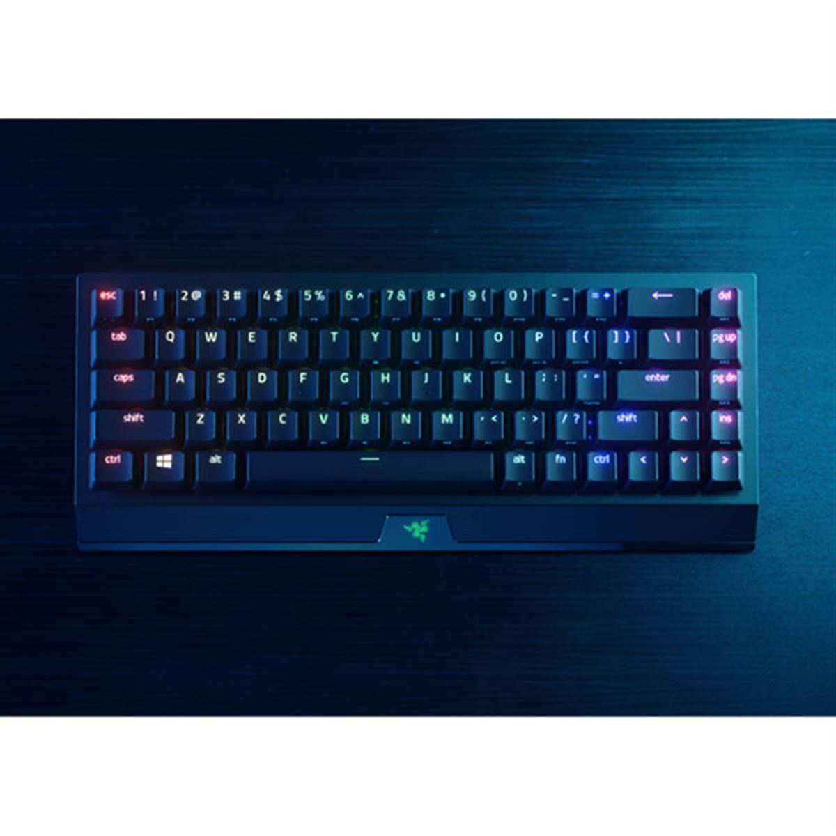 Razer、小型ワイヤレスキーボード「BlackWidow V3 Mini HyperSpeed