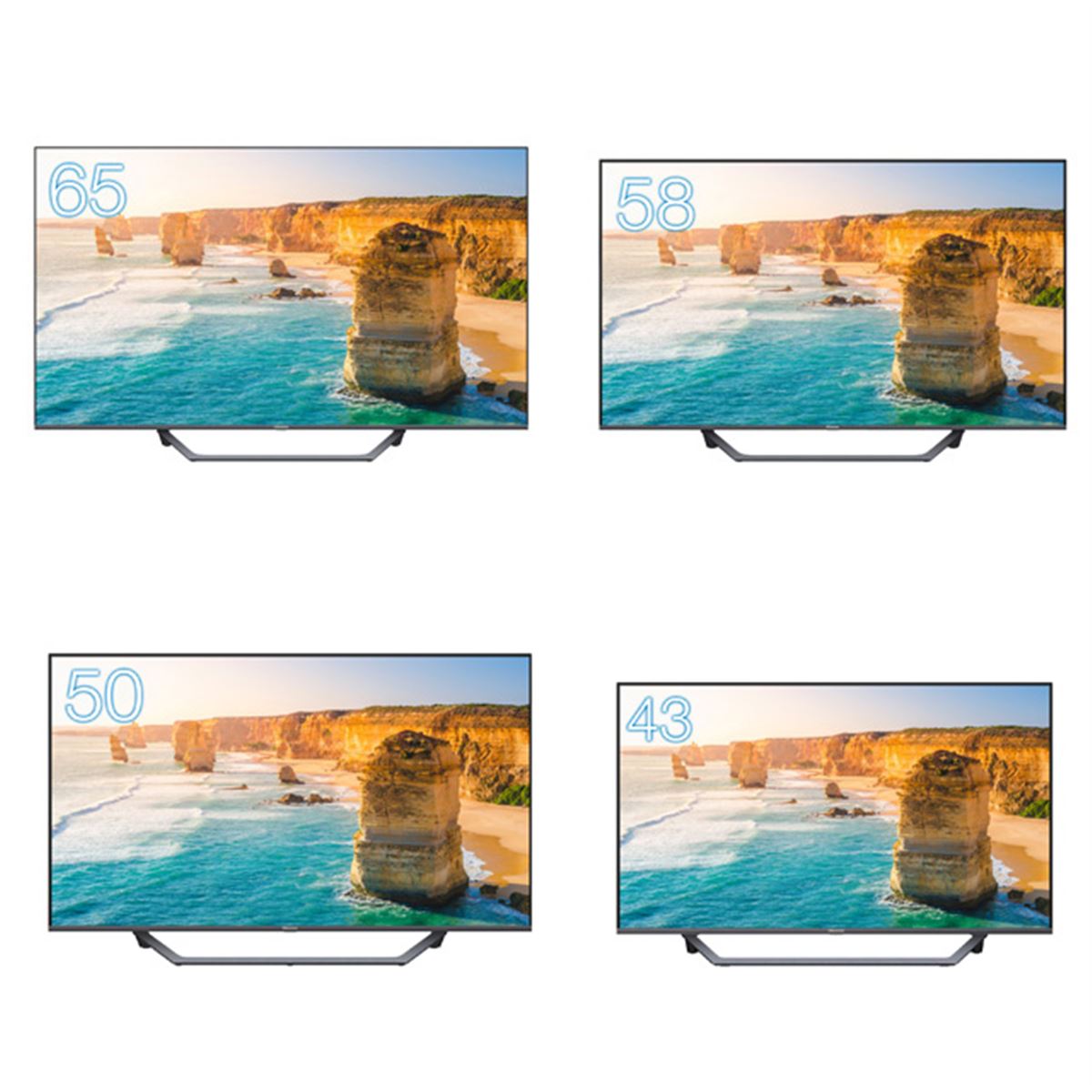 約75,000円から、ハイセンスの4Kチューナー内蔵液晶テレビ「U7FG