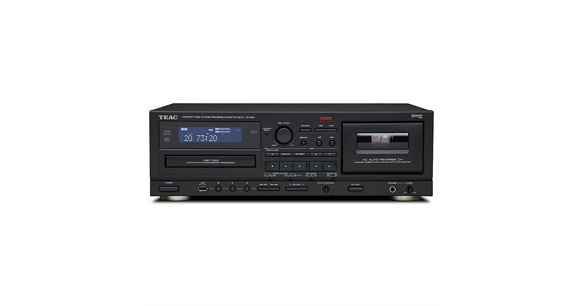 TEAC、カセットデッキ搭載CDプレーヤー「AD-800」 - 価格.com