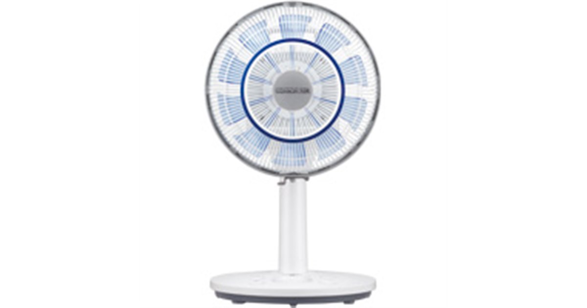 ツインバード、90度上向き対応のサーキュレーター兼用扇風機など