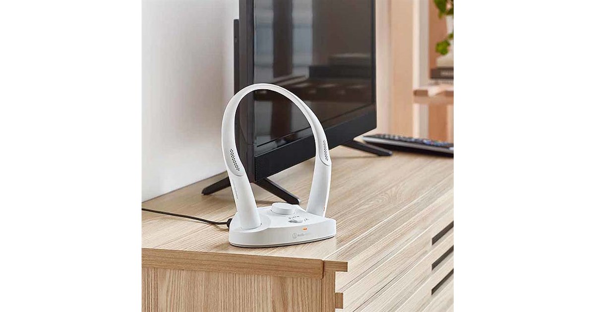 オーテク、テレビ音声をはっきり聞ける首かけスピーカー「AT-NSP700TV