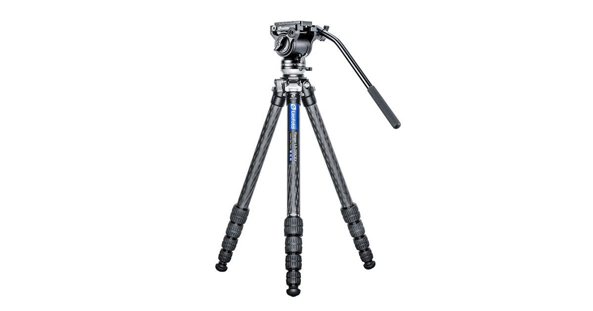 Leofoto、中型ビデオ雲台「BV-5」が付属したカーボン三脚セットなど
