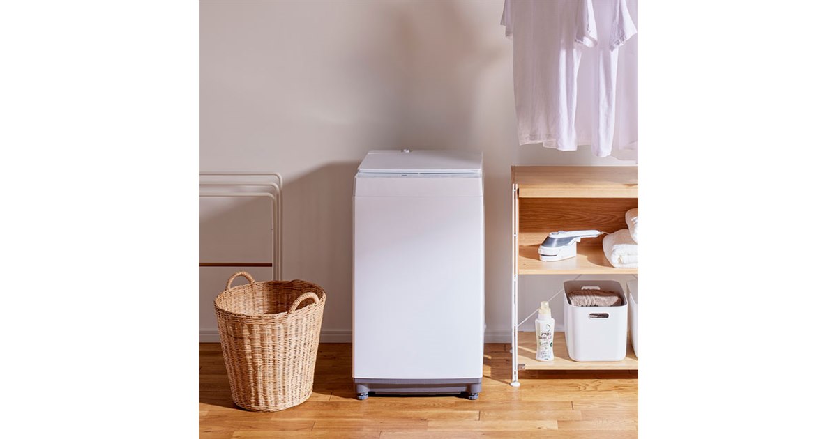 ツインバード、衣類1kgを約10分で洗濯できる「快速」コース搭載の全