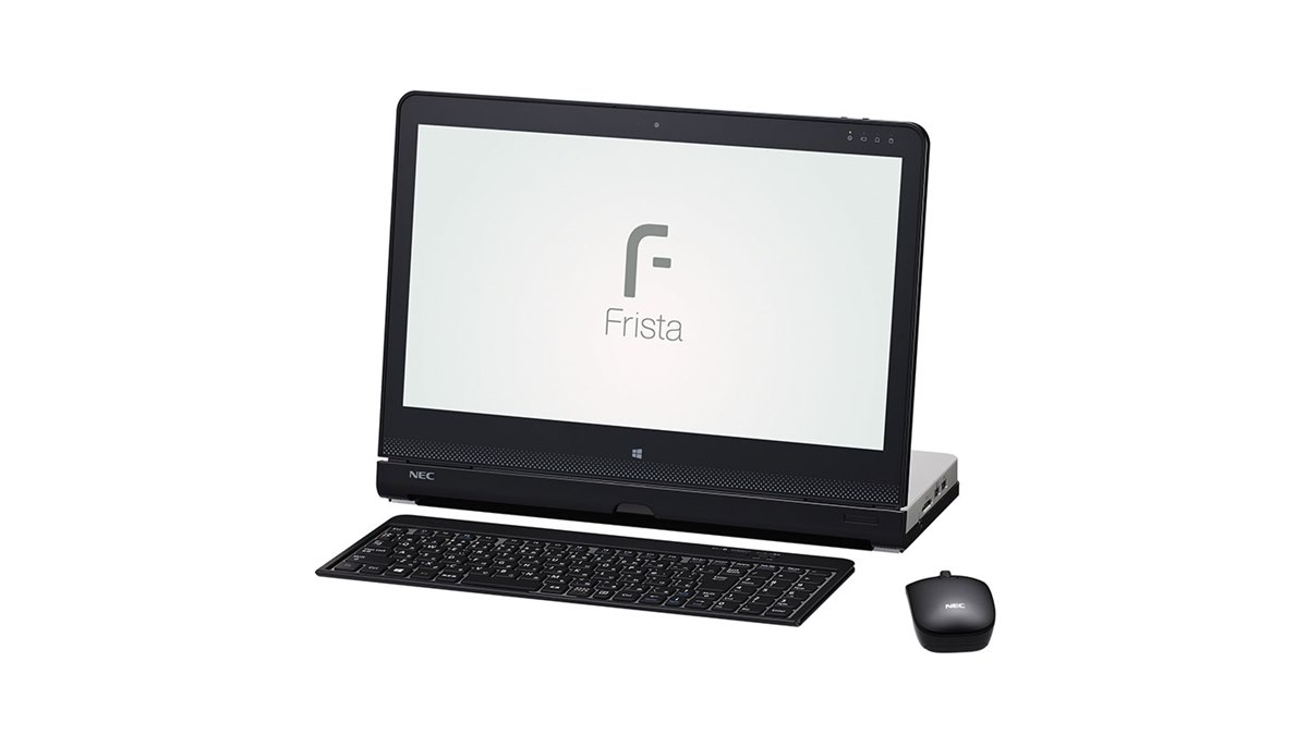 NEC、3モードに対応した15.6型の新コンセプトPC「LaVie Hybrid Frista