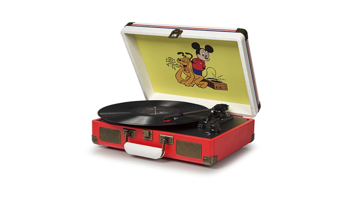Crosley、クラシカルなディズニーデザインのレコードプレーヤーを一般