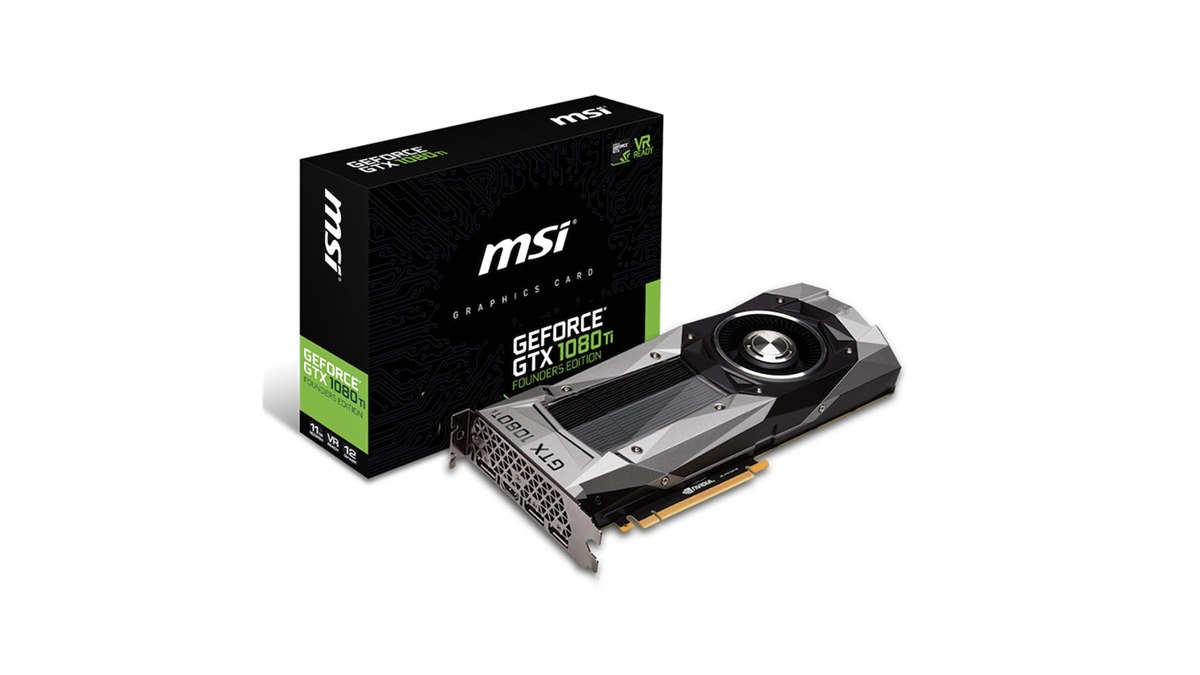 MSI、最上位ビデオカード「GeForce GTX 1080 Ti Founders Edition