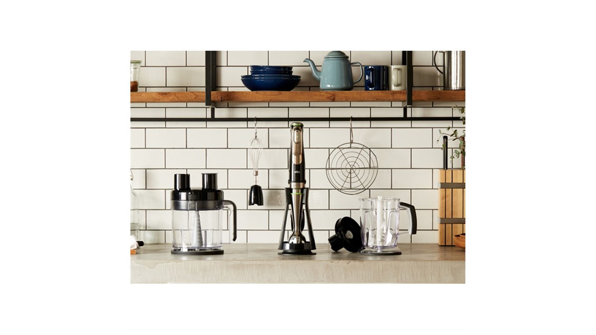 ブラウン、ハンドブレンダー最上位シリーズ「マルチクイック 9」を