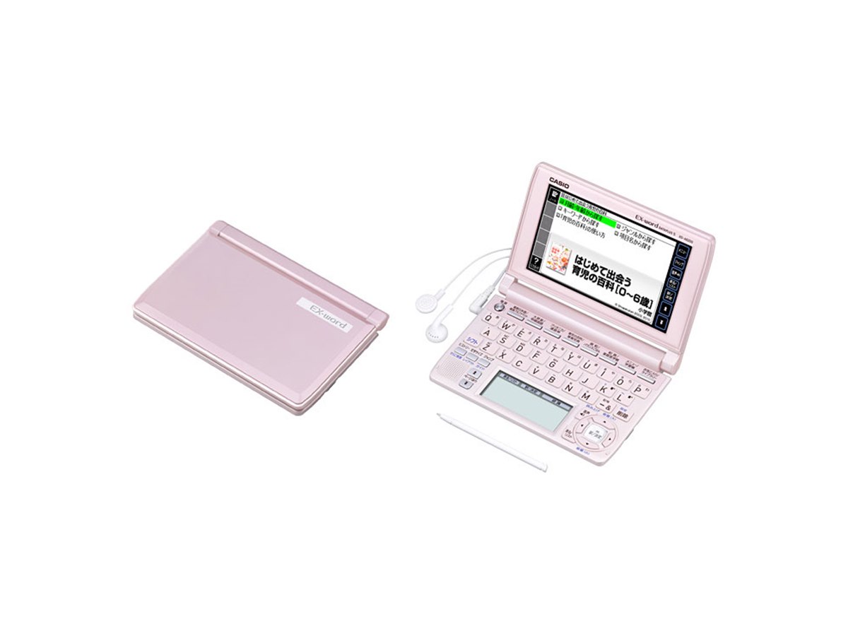 カシオ、5型の透過型カラー液晶搭載電子辞書3機種 - 価格.com