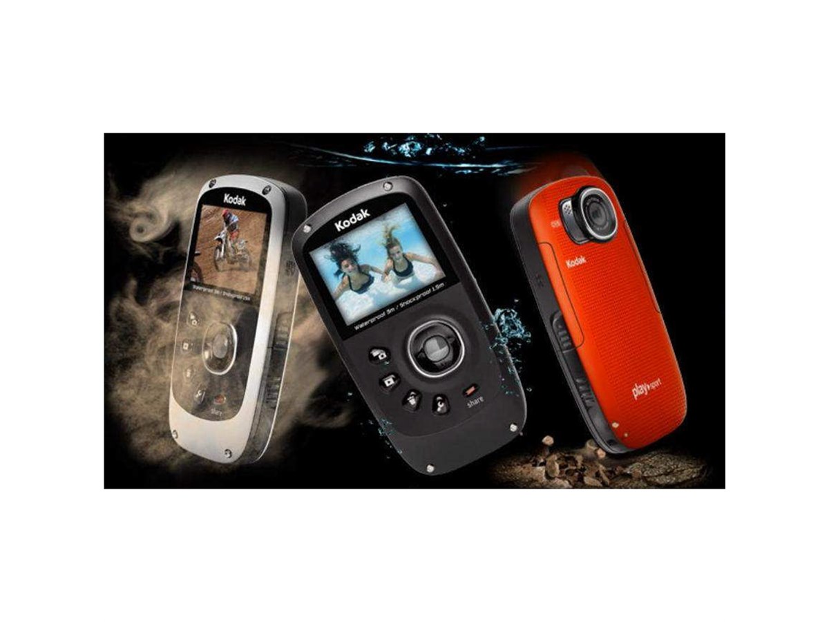 コダック、耐衝撃・防水設計の小型ビデオカメラ - 価格.com