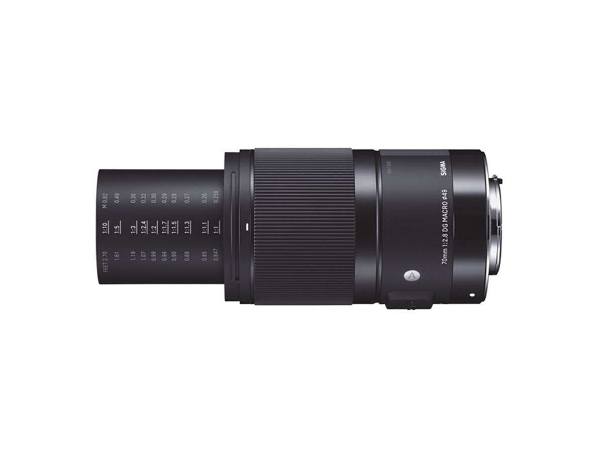 シグマ、“カミソリマクロ”「70mm F2.8 DG MACRO」価格と発売日を決定