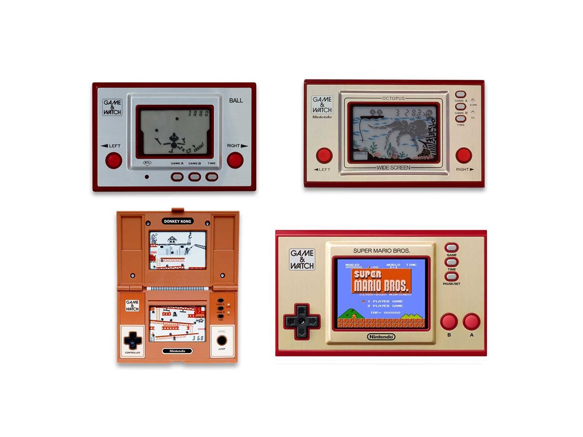 任天堂、｢ゲーム＆ウオッチ」の歴史を1980年から振り返るヒストリー