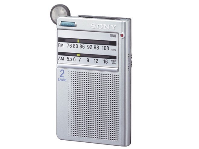 ソニー、名刺サイズのラジオ「ICF-R46」など - 価格.com