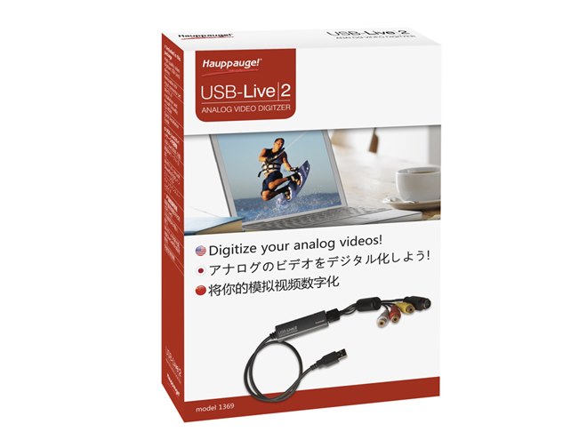 Hauppauge、USB接続のビデオキャプチャーユニット「USB Live 2