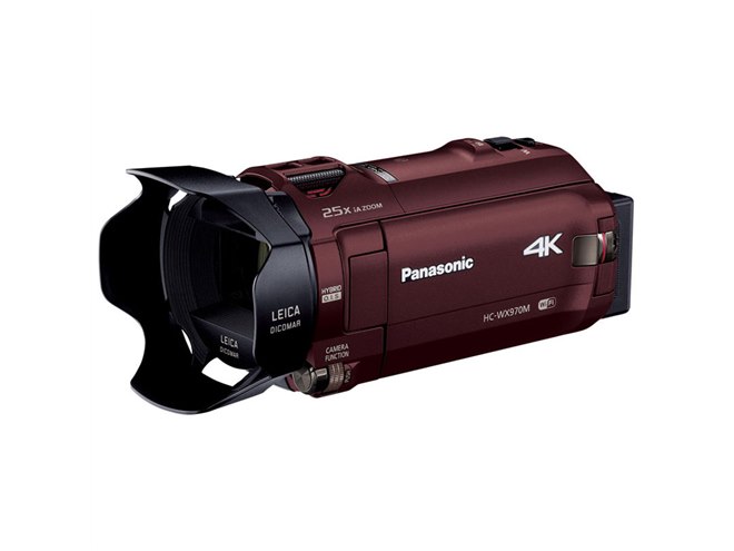 パナソニック、4K/30p対応デジタル4Kビデオカメラ「HC-WX970M」 - 価格.com