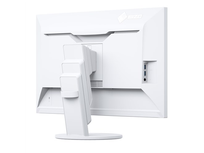 EIZO、Type-C搭載で60W給電対応の27型4K液晶「FlexScan EV2785