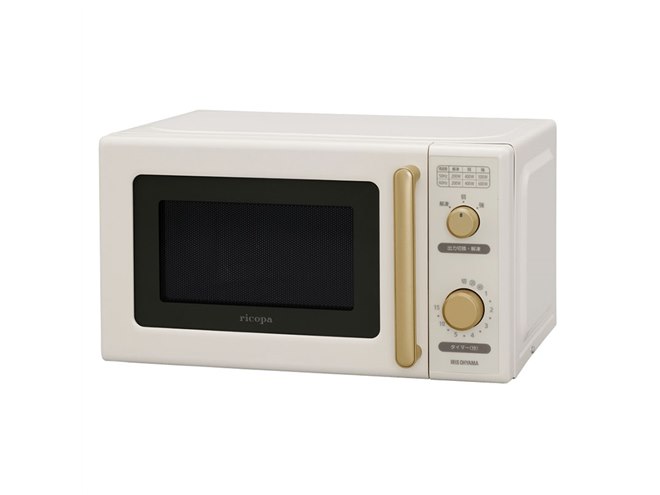アイリスオーヤマ、「ricopa」シリーズの電子レンジ「IMB-RT17