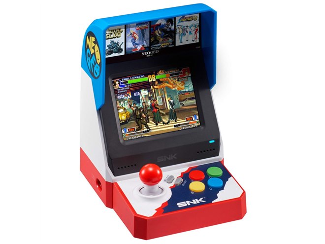 SNKブランド40周年記念の「NEOGEO mini」、12,420円で7/24に発売決定