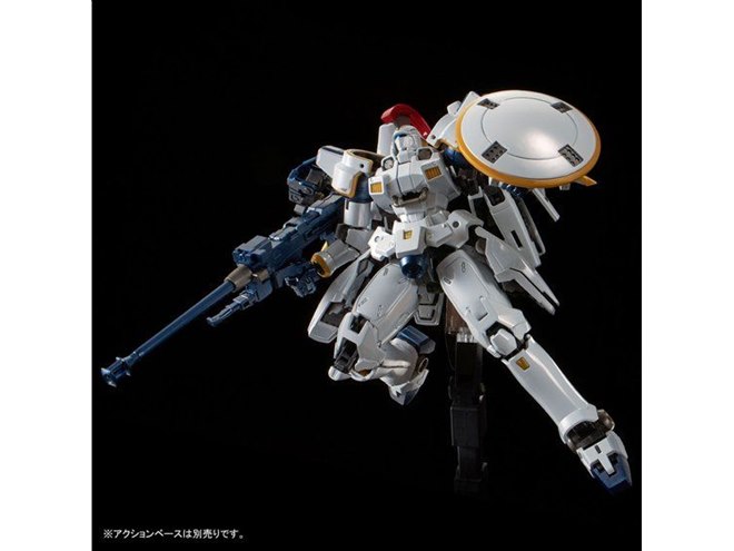 トールギス EWの特別版RGガンプラ、メタリックフレームやチタニウム