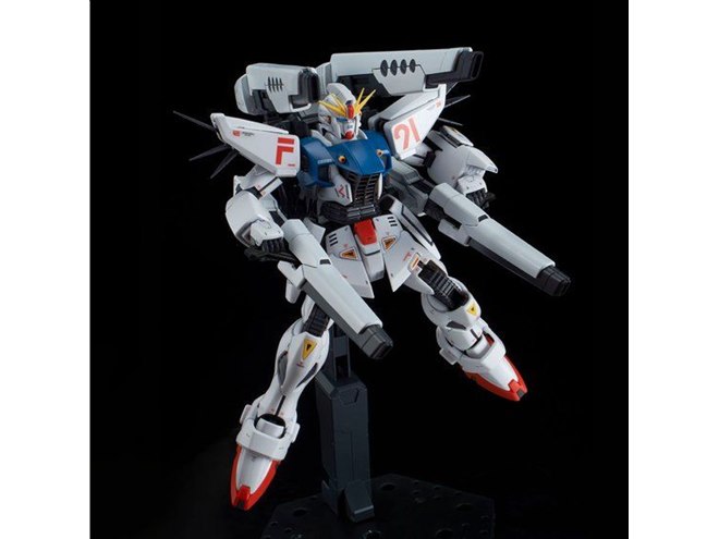 バンダイ、「ガンダムF91」バックキャノン＆ツイン・ヴェスバー選択型