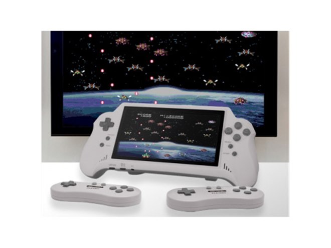 懐かしのスーファミソフトを7型画面でプレイできる「16ビットポケット