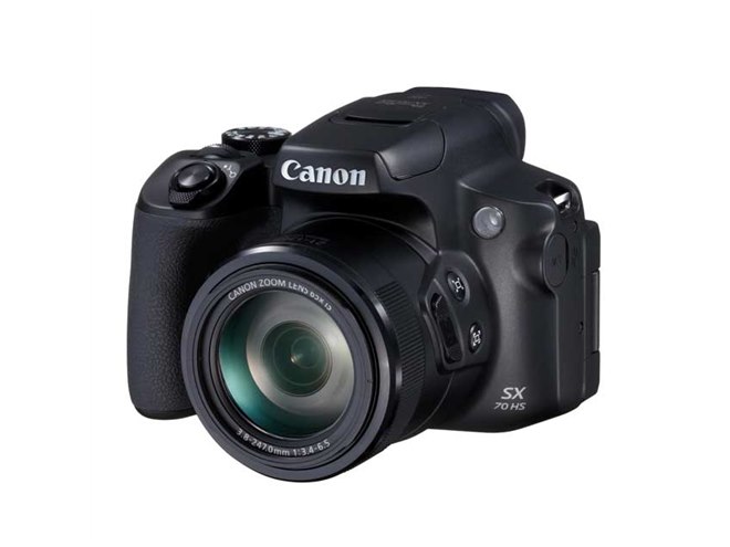 キヤノン、「DIGIC 8」搭載の光学65倍ズームカメラ「PowerShot SX70 HS
