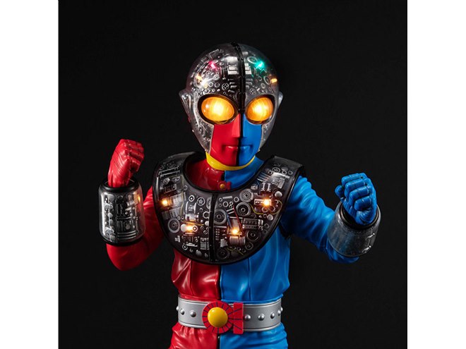 メガハウス、全高約400mmのフィギュア「Ultimate Article キカイダー01