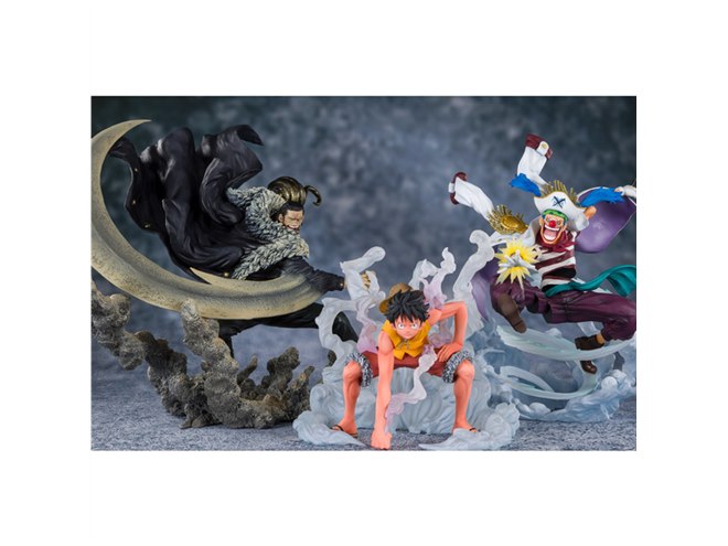 バンダイ、「ワンピース マリンフォード頂上戦争編」“あの3人”を立体化