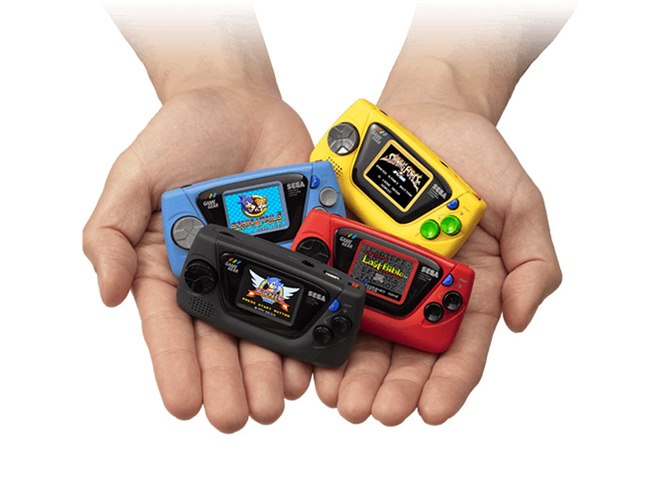 セガ、カラーごとにソフトが異なる「ゲームギアミクロ」を各税別4,980