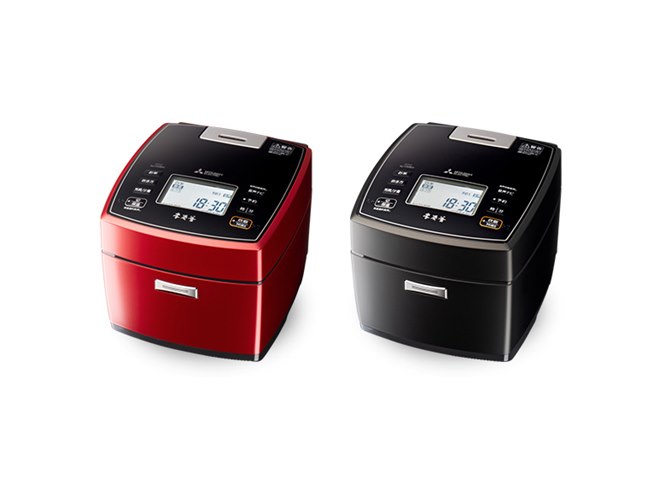 三菱電機、「まとめ炊き（冷凍用）」モード搭載の炊飯器「本炭釜 NJ