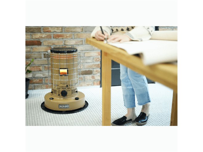 トヨトミ、石油ストーブ「GEAR MISSION」に2020年限定カラー「コヨーテ