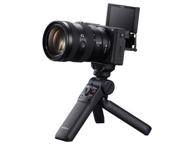 ソニー、Bluetooth接続に対応したシューティンググリップ「GP-VPT2BT