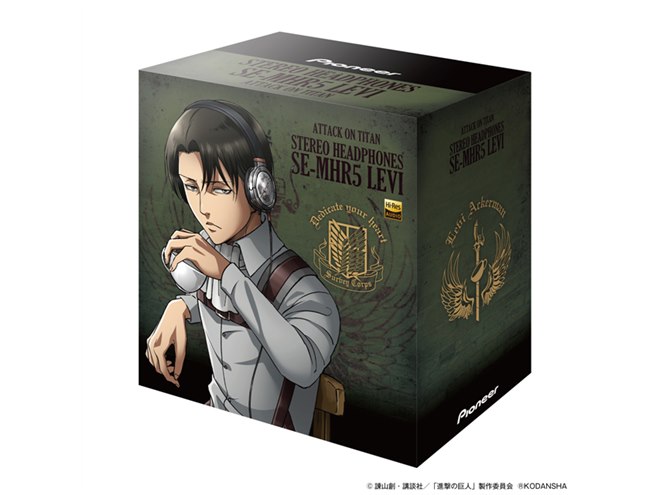 オンキヨー、アニメ「進撃の巨人」コラボのハイレゾヘッドホンを1/24