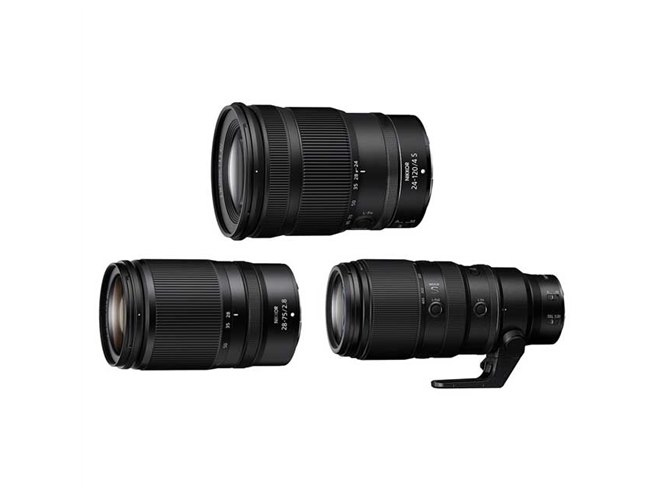 ニコン、NIKKOR Zレンズ「24-120mm」「28-75mm」「100-400mm」の発売日
