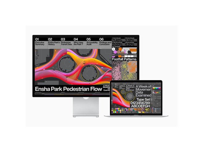 アップル「M1 Ultra/M1 Max」対応の「Mac Studio」発表、27型5K